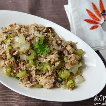 Your Complete Healthy Holiday Meal with Wild Rice Stuffing