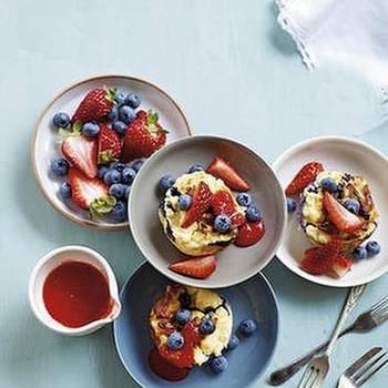 Baked Ricotta With Berrys