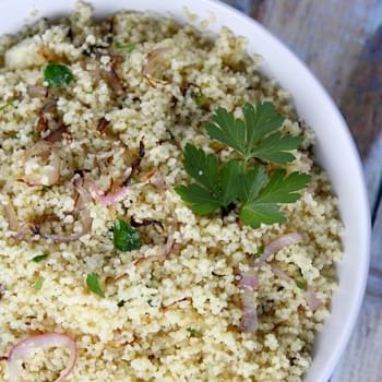 Couscous with Parsley and Shallots