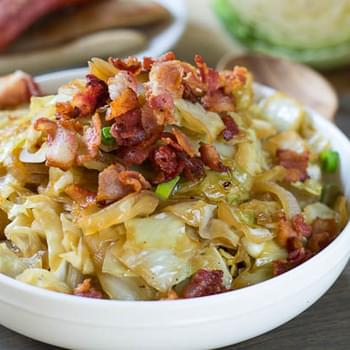 Sweet and Sour Cabbage with Bacon