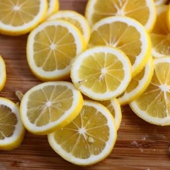 Candied Meyer Lemons