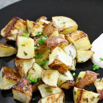 Honey And Herb Roasted Potatoes