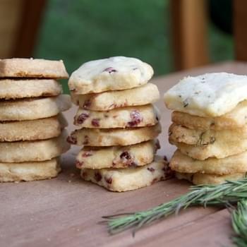Shortbread Cookies - 3 Flavors!