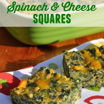 Aunt Bee's Spinach and Cheese Squares