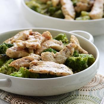 Chicken & Broccoli Lunch Bowl in 10 Minutes