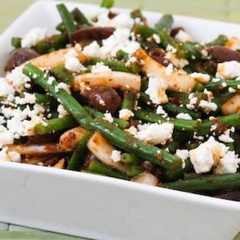 Green Bean Salad with Greek Olives and Feta Cheese