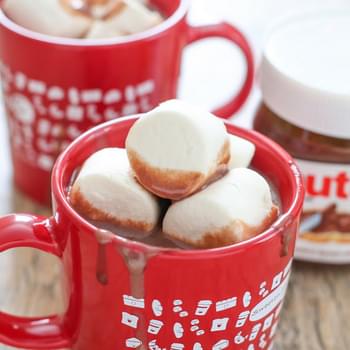 Thick Nutella Hot Chocolate