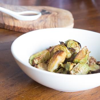 Miso Glazed Brussel Sprouts
