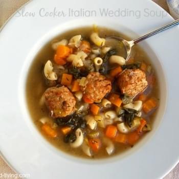 Easy Slow Cooker Italian Wedding Soup
