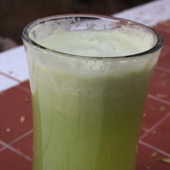 Honeydew and Cucumber Green Drink