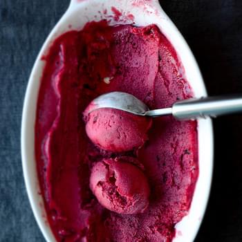 Cranberry Frozen Yogurt