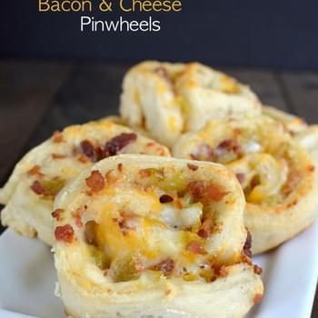 Spicy Bacon and Cheese Pinwheels
