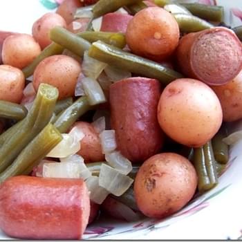Sausage, Green Beans, and Potatoes