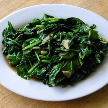 Garlic Spinach (Suan Bo Cai)