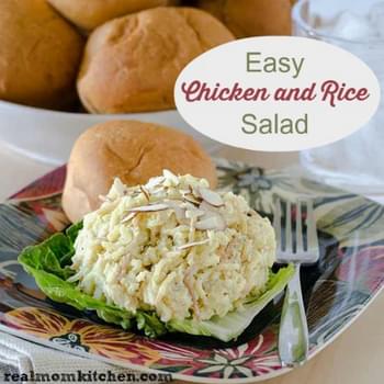 Easy Chicken and Rice Salad
