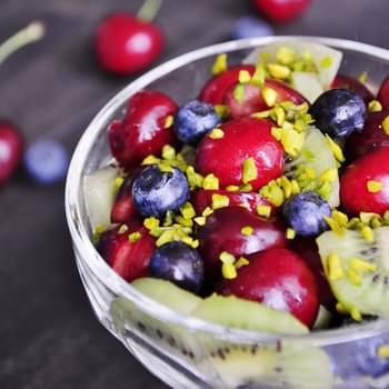Antioxidant Cherry Fruit Salad