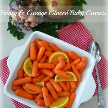 Honey & Orange Glazed Baby Carrots