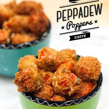 Feta and Chive Peppadew Poppers