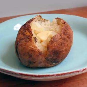 Pressure Cooked Baked Potatoes