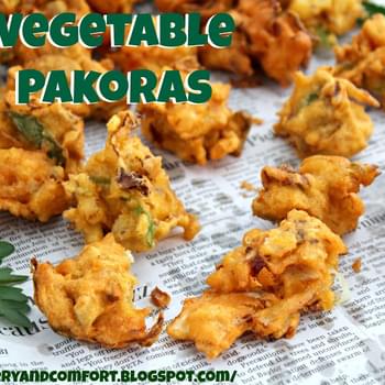 Vegetable Pakoras (Vegetable Fritters)