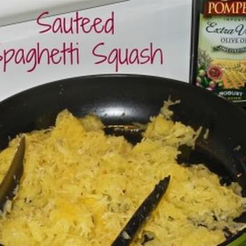 Garlic Sauteed Spaghetti Squash