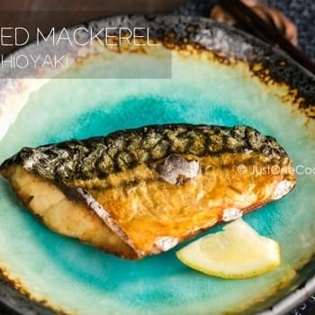 Grilled Mackerel (Saba Shioyaki)
