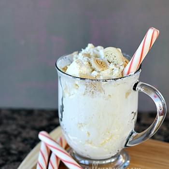 Peppermint Cookies and Cream No Churn Ice Cream