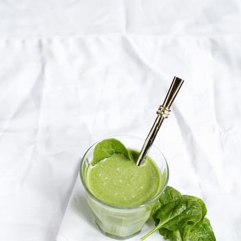 Spinach, Banana And Peanut Butter Smoothie