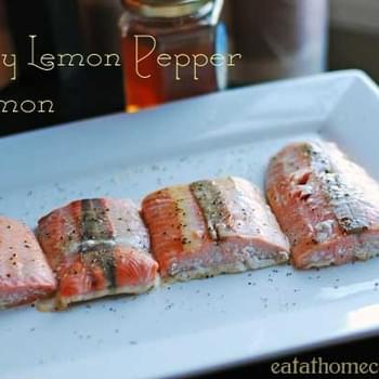 Honey Lemon Pepper Salmon – 15 Minute Meal