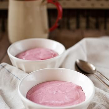 Whipped Cranberry Porridge