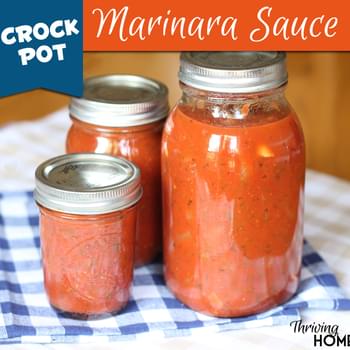 Slow Cooker Marinara Sauce