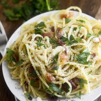Weight Watcher's Spaghetti Carbonara