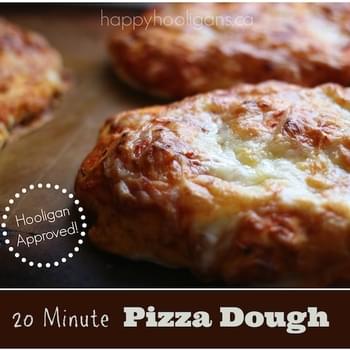 Quick and Easy Pizza Dough – Ready in 20 Minutes!