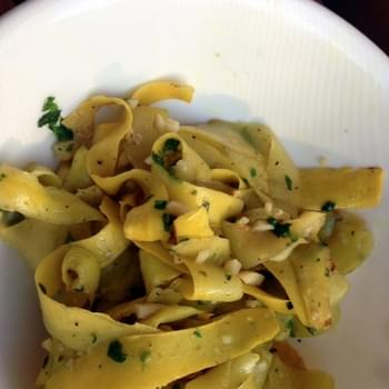 Delicious Lemon-Garlic Keto Pasta Using Yellow Squash