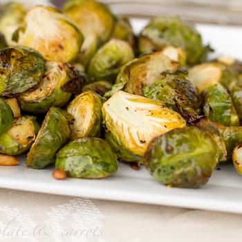 Lemon Roasted Brussel Sprouts