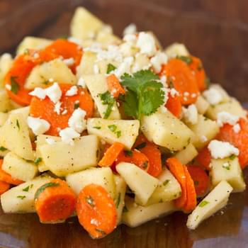 Apple Carrot Salad with Cilantro