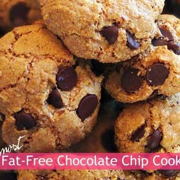 Almost Fat-Free Chocolate Chip Cookie