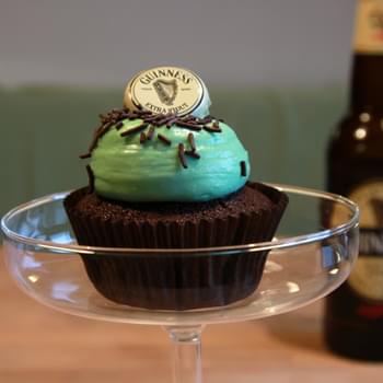 Guinness-Chocolate Cupcakes