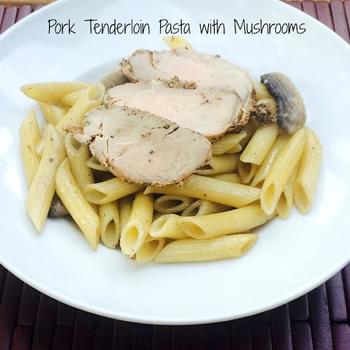 Peppercorn Pork and Mushroom Pasta