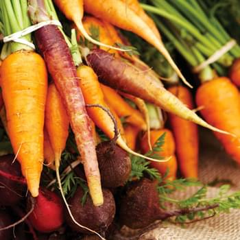 Salt-Baked Carrots & Beets