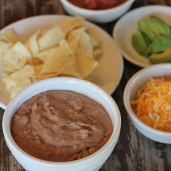 Slow Cooked Homemade Refried Beans