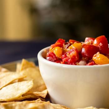 Pico de Gallo with Pickled Peppers and Chipotle