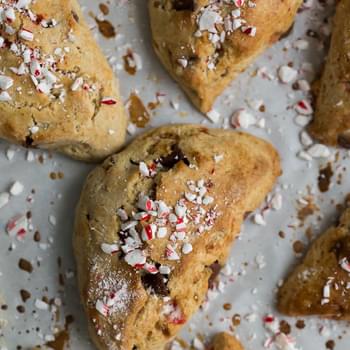 Chocolate Chip Peppermint Scones
