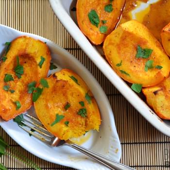 Spice Rubbed Roasted Squash