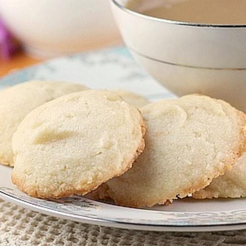 Whipped Shortbread Drop Cookies