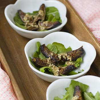 Dried Figs Dressed With Goma (Sesame) Dressing