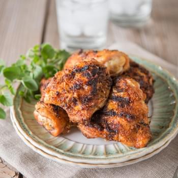 Aromatic Grilled Chicken Thighs