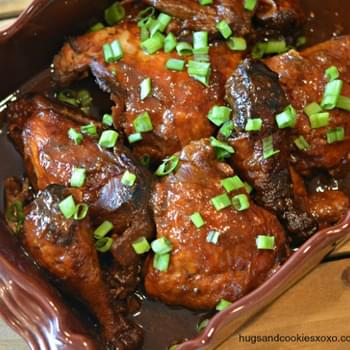Barbecue Marmalade Slow Cooker Chicken