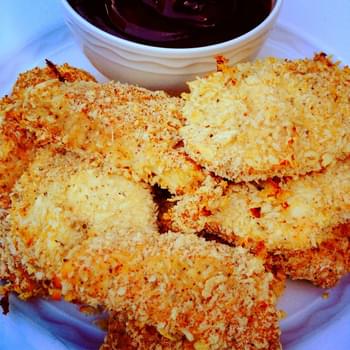 Baked Chicken Fingers with Panko and Dijon