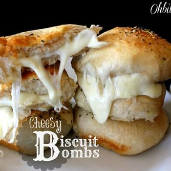 Melty cheesy filled biscuit deliciousness..INCOMING!
